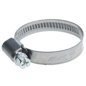 Хомут ленточный 025-040мм (9мм) червячный нержавеющая сталь JTC