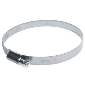 Хомут ленточный 090-110мм (12мм) червячный нержавеющая сталь JTC