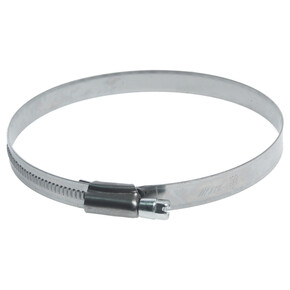 Хомут ленточный 100-120мм (12мм) червячный нержавеющая сталь JTC