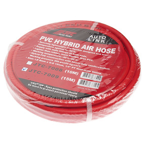 Шланг пневматический 8х12мм L=15м штуцер 1/4'' ПВХ JTC