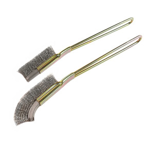 Щетка металлическая (прямая/изогнутая) 2 предмета JTC
