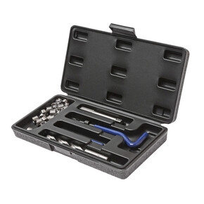 Набор инструментов и вставок для восстановления резьбы М10х1.25мм L=13.5мм 14 предметов JTC