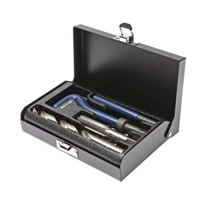 Набор инструментов и вставок для восстановления резьбы М12х1.25мм L=16.3мм 14 предметов JTC