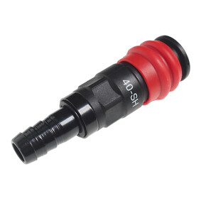 Переходник для компрессора 13.9мм быстросъемный композитный с клапаном 