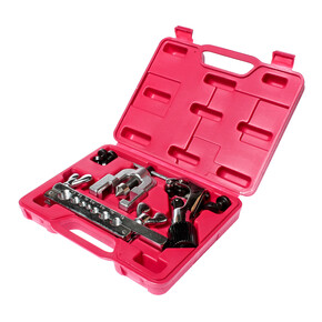 Набор инструментов для резки и развальцовки трубок дюймовые размеры 9 предметов в кейсе JTC