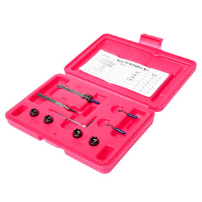 Набор инструментов для высверливания сварочных точек в кейсе JTC