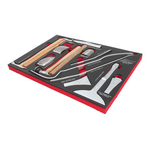 Набор инструментов 13 предметов слесарно-монтажный для кузовных работ в ложементе JTC