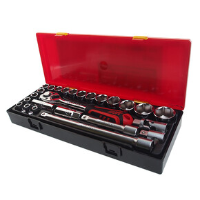 Набор инструментов 25 предметов слесарно-монтажный в ложементе JTC