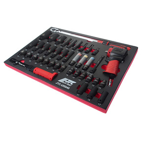 Набор инструментов 40 предметов слесарно-монтажный в ложементе JTC