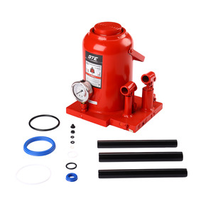 Домкрат бутылочный 50т 280-450мм 2-х плунжерный GTE