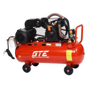 Компрессор пневматический 380В 670л/мин. ресивер-90л поршневой ременной GTE