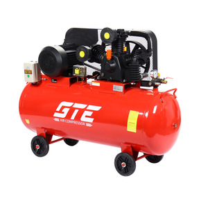 Компрессор пневматический 380В 7.5кВт 16атм 700л/мин. ресивер-300л поршневой ременный GTE