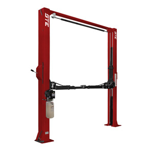 Подъемник электрогидравлический 4т 100-1820мм 2-х стоечный 380В верх. синхрон.(механ. с 1 кол) GTE