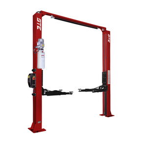 Подъемник электрогидравлический 4т 110-1900мм 2-х стоечный 220В верх.синхрон. (электр. спуск) GTE