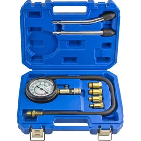 Компрессометр бензиновый универсальный (0–20bar), 8 предметов, ZIPMEND