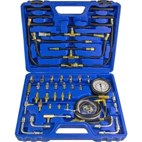 Тестер давления топлива «MASTER SET» (0–10 bar), 46 предметов, ZIPMEND