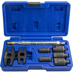 Набор прижимных форсуночных адаптеров для дизельного компрессометра, 9 предметов, ZIPMEND