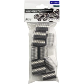 Вставка резьбовая для восстановления резьбы LONG M14 х 1.5, 10шт., ZIPMEND