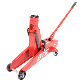 GTE-TH22003 - Домкрат подкатной 2т 135-387мм GTE - 
Грузоподъемность: 2 т
Минимальная высота подъема: 13,5 см
Максимальная высота подъема: 38,7 см
Глубина: 55 см
Ширина: 20,5 см
Педаль: нет
Двухплунжерный насос: да
