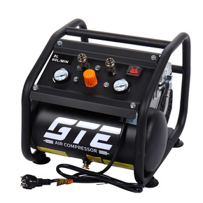 GTE-HMP008060B - Компрессор пневматический 220В 0.55кВт 8атм. 60л/мин. ресивер-8л поршневой безмасляный GTE - 
Объем ресивера: 8 л
Скорость холостого хода: 1 400 об/мин
Потребляемая мощность: 0,55 кВт
Напряжение: 220 В
Производите