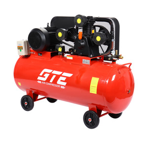 GTE-MR43001000A - Компрессор пневматический 380В 7.5кВт 10атм. 1000л/мин. ресивер-300л поршневой ременной GTE - 
Объем ресивера: 300 л
Скорость холостого хода: 950 об/мин
Потребляемая мощность: 7,5 кВт
Напряжение: 380 В
Производит