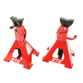 GTE-TH54006 - Стойка ремонтная 4т h=340-510мм 2 шт с быстрым подъемом штока GTE - 
Грузоподьемность: 4 т 
Мин.высота: 340 мм
Макс.высота: 510 мм
Резиновая насадка: да
Тип фиксации : зубчатый 

Преимущество:

Запатентованная конструкция быстрого старта поз