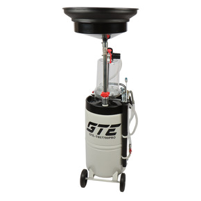 GTE-T657790PRO - Установка для замены масла 90л с поворотным поддоном 15л и колбой GTE -