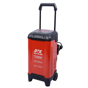 GTE-PC196 - Устройство пуско-зарядное 12-24V 650Ач/300А передвижное GTE - 
Вход: 230В, 50-60Гц
Выход: 12В/20А,30А,40А,60А или 24В/20А,30А,40А,60А
Мощность: 3.0кВт-9кВт
Пусковой ток: 300А 5с ВКЛ, 240с ВЫКЛ


Особенности:&