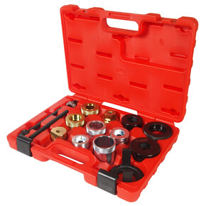 JTC-1215 - Набор инструментов для демонтажа/монтажа сайлентблоков подвески задней (BMW E36,E46) JTC - Комплектация

Оправка универсальная;
Оправка для выпрессовки;
Оправка для выпрессовки;
Оправка для запрессовки;
Оправка для