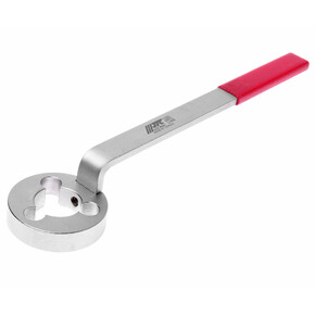 JTC-1325 - Приспособление для фиксации шкива насоса водяного (VW AUDI) L=298мм JTC - 
	Применяется для надежной фиксации шкива водяного насоса от проворачивания.
	Применение инструмента упрощает откручивание/вкручивание болтов крепления шкива во