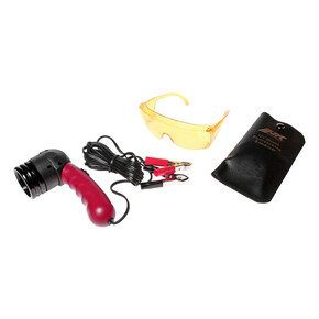 JTC-1444 - Набор для обнаружения утечек в системе кондиционирования (фонарь и поворотная головка) 12V JTC - 
Фонарь имеет поворотную головку для подбора наилучшего угла освещения.
Фонарь с галогенной лампой (35 Вт) и ультрафиолетовым светофильтр