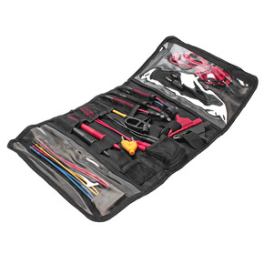 JTC-4790 - Набор коннекторов для тестеров электронных компонентов автомобиля 23 предмета в кейсе JTC - 
	Набор переходников специально предназначен для профессионального использования автоэлектриками 
	Применяется для тестирования различных элек