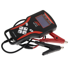 JTC-4614C - Тестер для АКБ цифровой многофункциональный 3-24V JTC - Разработан для тестирования аккумуляторных батарей (свинцово-кислотных 12-24В, AGM и EDB), тестирования генератора и тестирования стартера автомобиля.
 
Также возможно тестирова