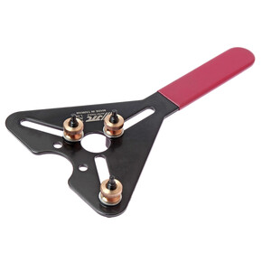 JTC-1551 - Фиксатор шкива компрессора кондиционера (GM R-4) JTC - 
	Применяется для фиксации шкива компрессора кондиционера во время установки/снятия центральных болтов.
	Конструкция с 3-мя регулируемыми пальцами подходит для компрессоров автомо