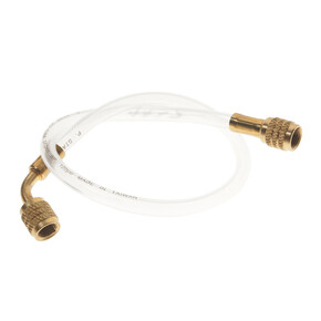 JTC-1132 - Шланг для систем кондиционирования заправочный 500мм JTC - 
Длина трубки: 500 мм.
Прозрачный шланг позволяет визуально контролировать подачу хладагента.
Применяется также для заправки маслом и контрольным красителем. Габаритные р