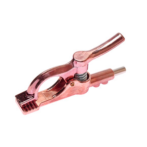 JTC-2510 - Зажим заземляющий для сварочного аппарата JTC - 
	Присоединяется к отрицательной клемме сварочного аппарата.
	Количество в оптовой упаковке: 8 шт.
	Габаритные размеры: 160/80/25 мм. (Д/Ш/В)
	Вес: 452 гр.